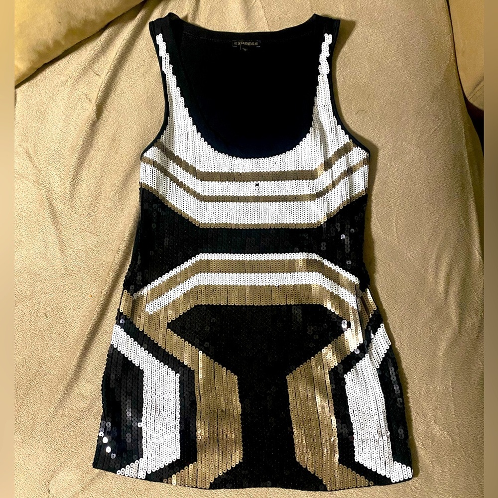 Express Sequins Tank Top